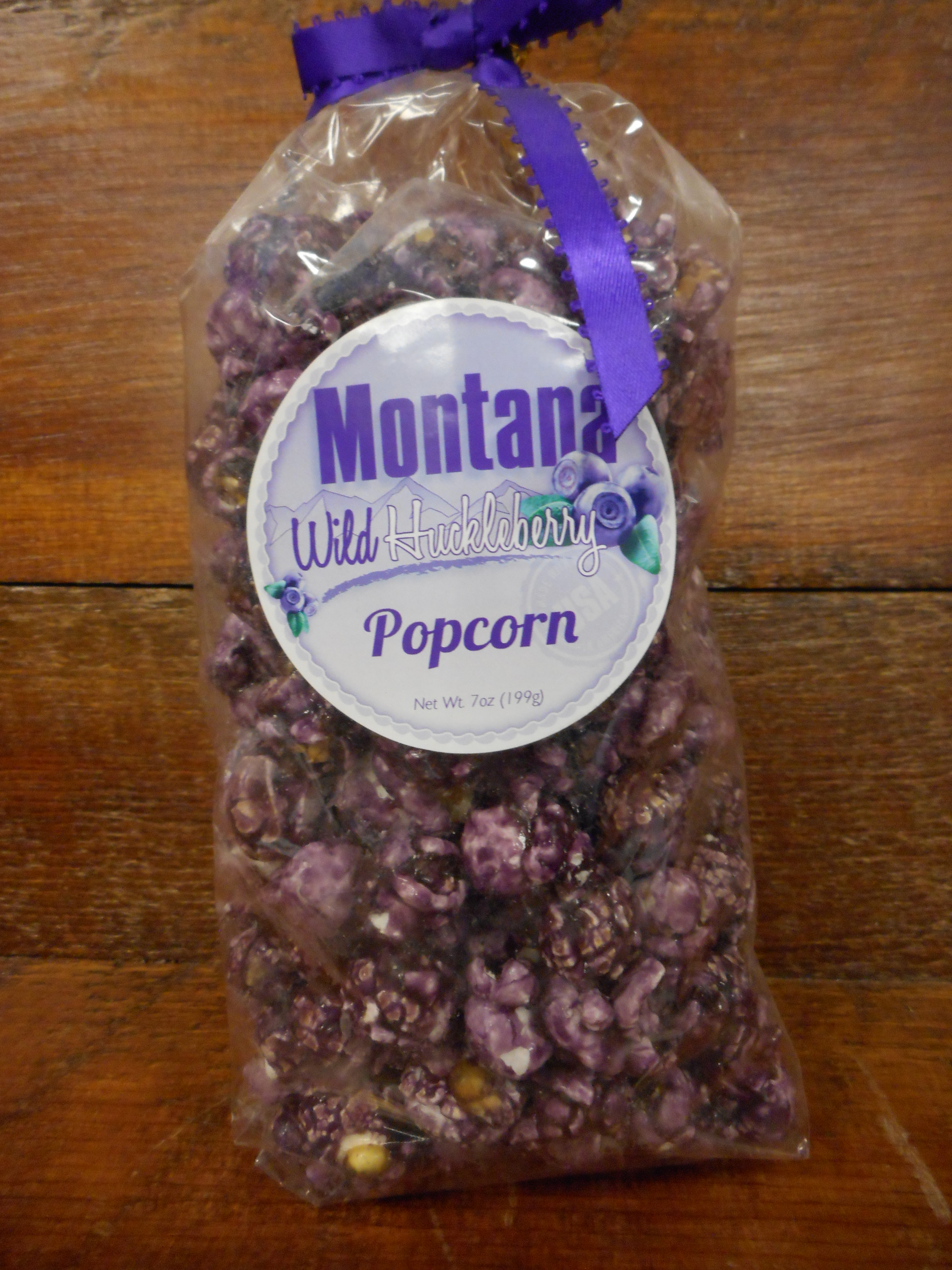 Wild Huckleberry Popcorn, 7oz