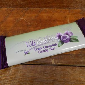 Wild Huckleberry Dark Chocolate Candy Bar, 4.75oz