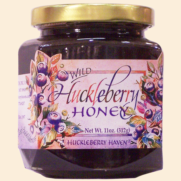 Wild Huckleberry Honey11 oz.