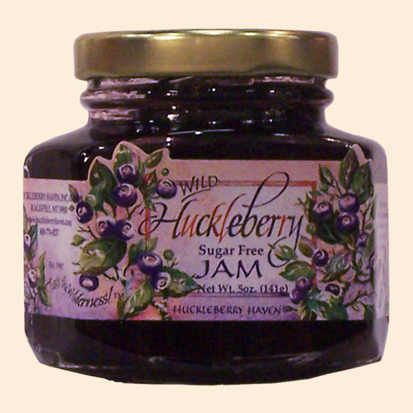 Sugar Free Wild Huckleberry Jam<br />5 oz.