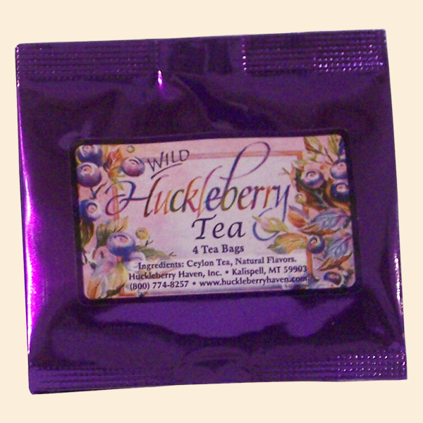 Wild Huckleberry Tea, 4 Bag Pouch