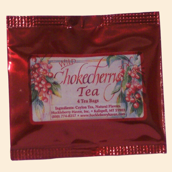 Wild Chokecherry Tea, 4 Bag Pouch