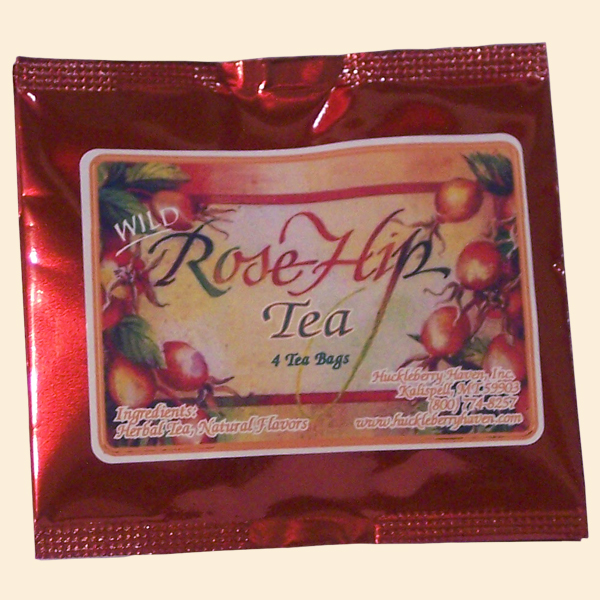 Wild Rosehip Tea, 4 Bag Pouch