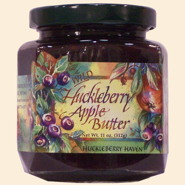 Wild Huckleberry Apple Butter11 oz.