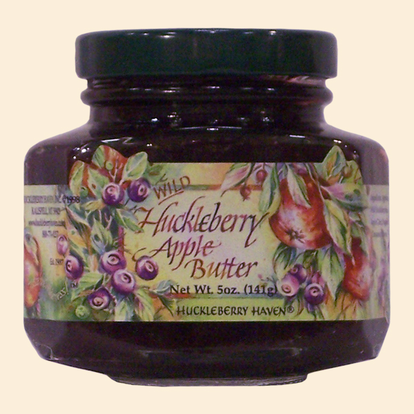 Wild Huckleberry Apple Butter5 oz.