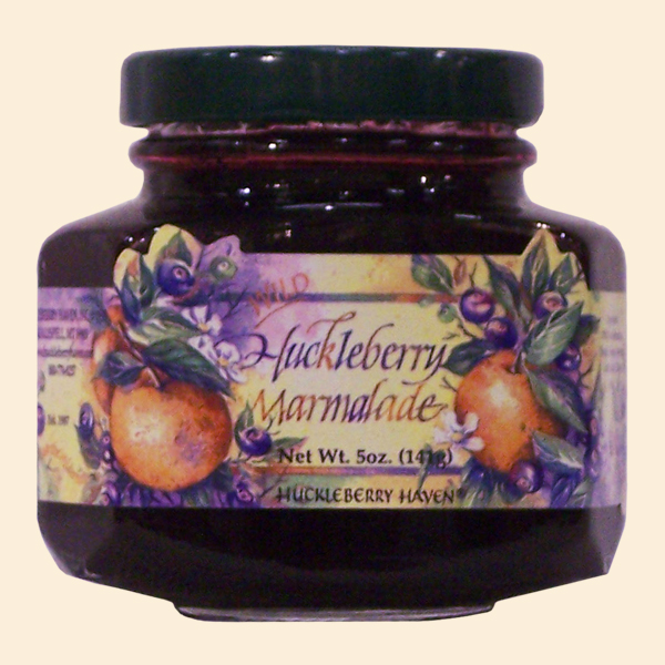 Wild Huckleberry Marmalade5 oz.